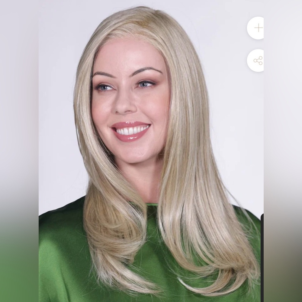 Belle Tress Firenze Wig in Crushed Almond Blonde R! Beautiful Long Blonde Wig